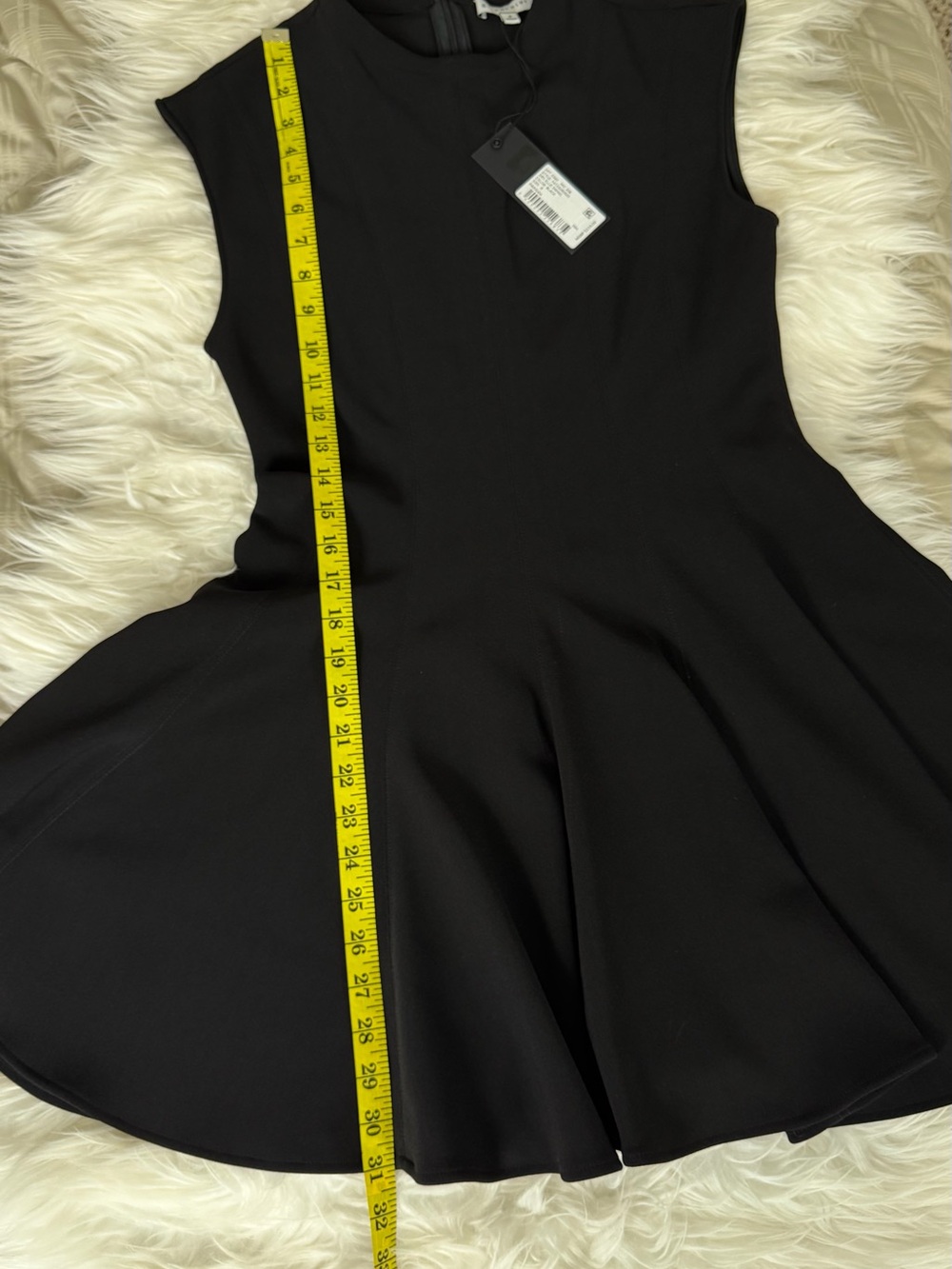 NWT Gianni Bini Parisian Fit & Flare Mini Dress Black 8 Formal MSRP $159 - Picture 11 of 13